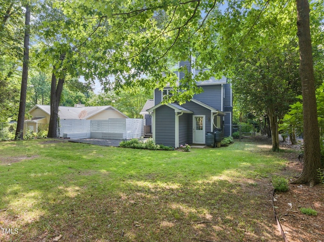 1605 Valley Run, Durham, NC 27707 - view of yard