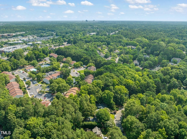 1605 Valley Run, Durham, NC 27707 - drone / aerial view of a forest