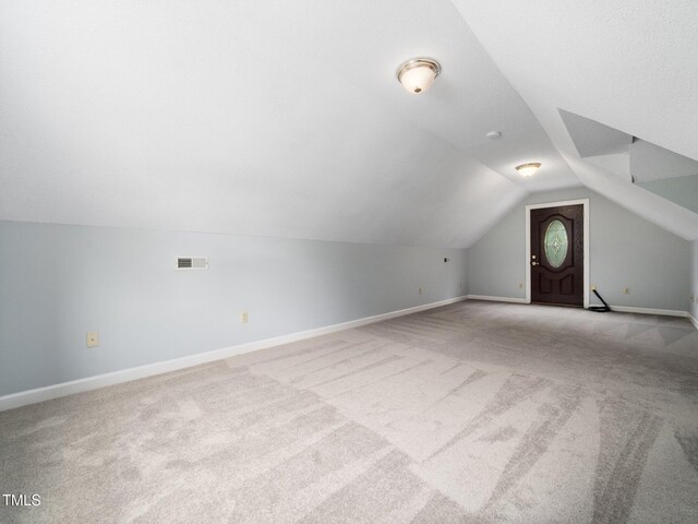 12823 Summerwind Trl, Rougemont, NC 27572 - additional living space with carpet flooring, lofted ceiling, and baseboards