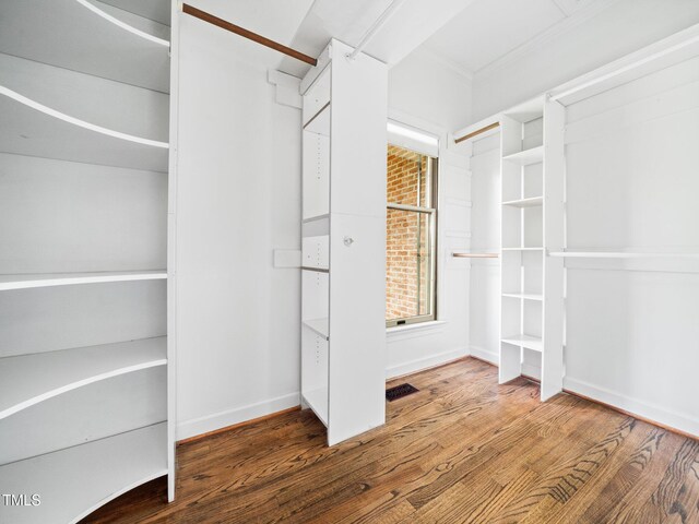 12823 Summerwind Trl, Rougemont, NC 27572 - spacious closet featuring wood finished floors
