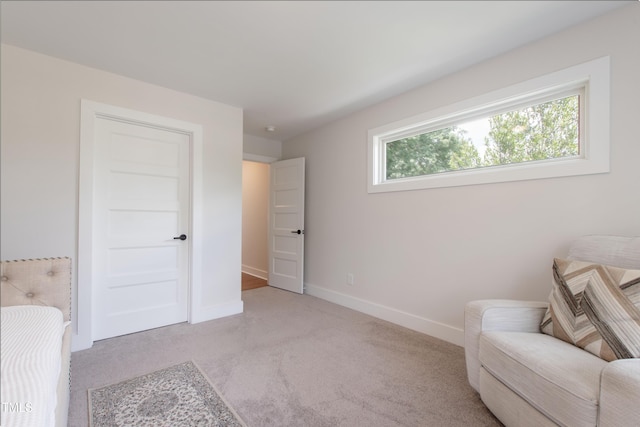 2517 Medway Dr, Raleigh, NC 27608 - living area with baseboards and light carpet