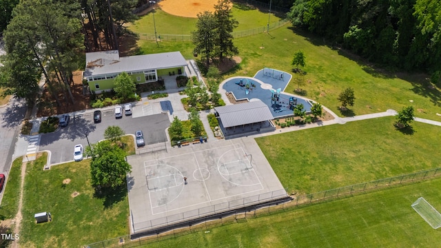 2517 Medway Dr, Raleigh, NC 27608 - drone / aerial view