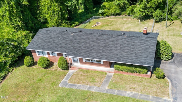 aerial view