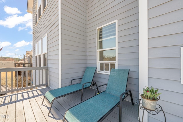 6633 Penfield St, Wake Forest, NC 27587 - view of deck