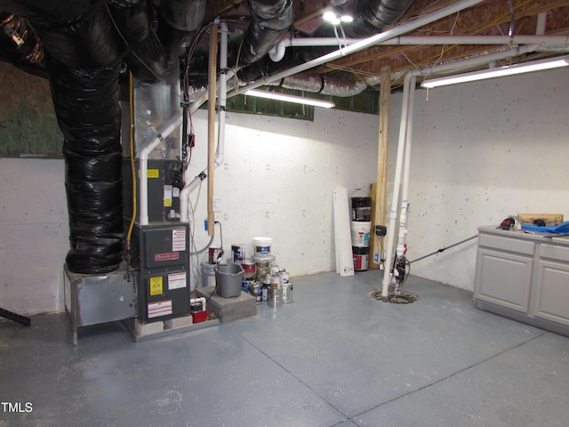 6633 Penfield St, Wake Forest, NC 27587 - view of unfinished basement