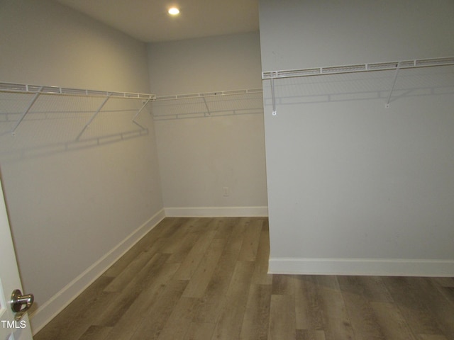 6633 Penfield St, Wake Forest, NC 27587 - walk in closet with wood finished floors