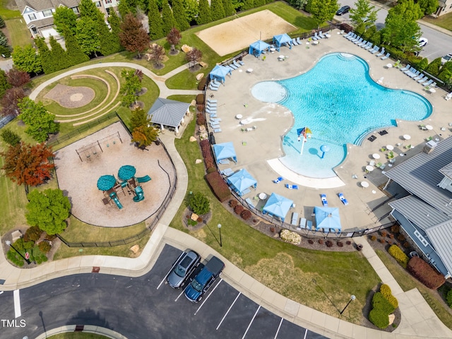 bird's eye view