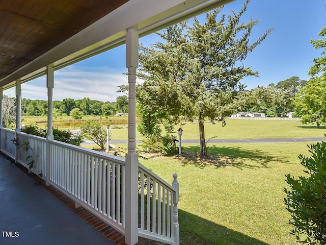 2371 NC-210, Smithfield, NC 27577 - view of patio with view of wooded area