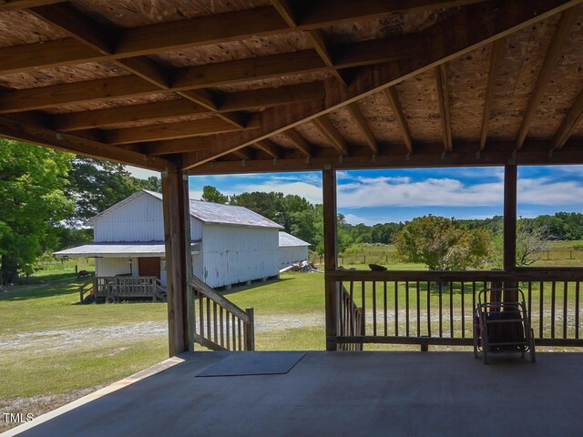 2371 NC-210, Smithfield, NC 27577 - view of patio / terrace with view of scattered trees