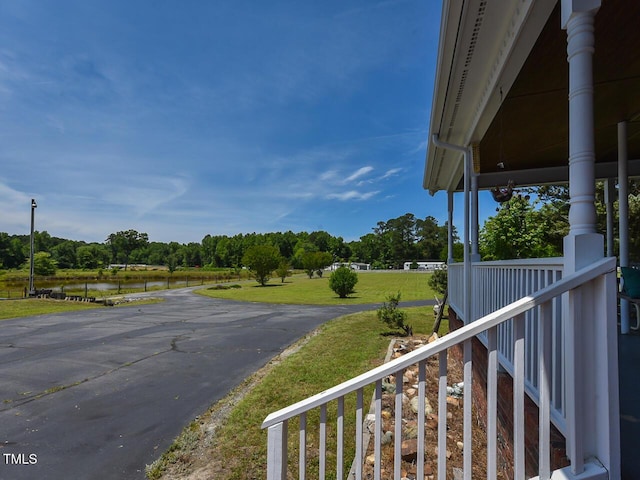 2371 NC-210, Smithfield, NC 27577 - exterior space featuring a water view and view of wooded area