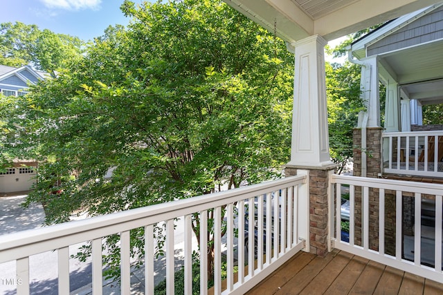 8719 Cypress Grove Run, Raleigh, NC 27612 - view of balcony