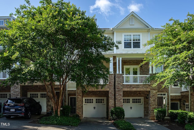8719 Cypress Grove Run, Raleigh, NC 27612 - view of property featuring an attached garage and driveway