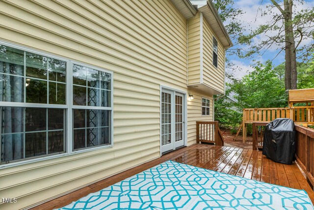 1984 Sadler Ave, Creedmoor, NC 27522 - wooden deck featuring area for grilling