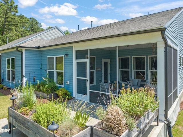 2404 Azalea Dr, Durham, NC 27703 - back of property featuring roof with shingles