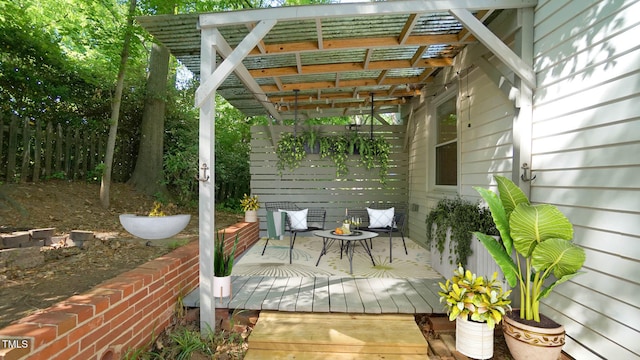 409 Green St, Sanford, NC 27330 - view of deck