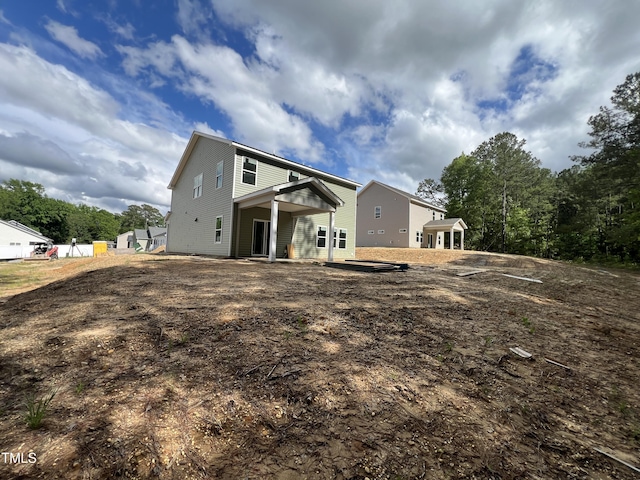183 Pecan Valley Way, Four Oaks, NC 27524 - view of rear view of property