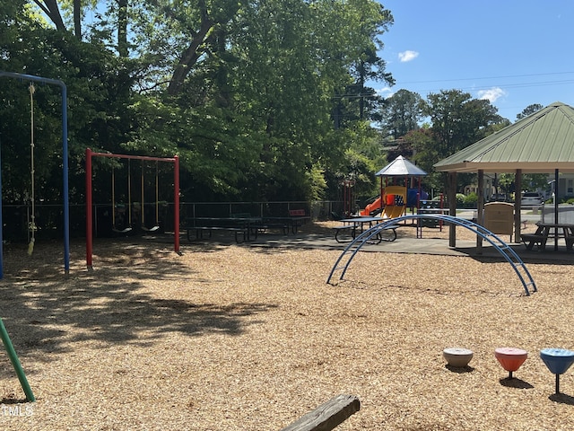 183 Pecan Valley Way, Four Oaks, NC 27524 - communal playground with a gazebo