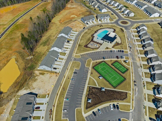aerial view