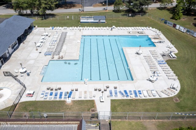 drone / aerial view