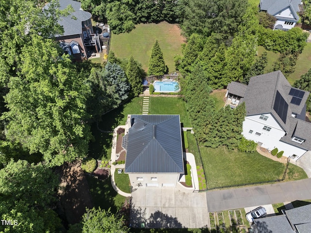 aerial view
