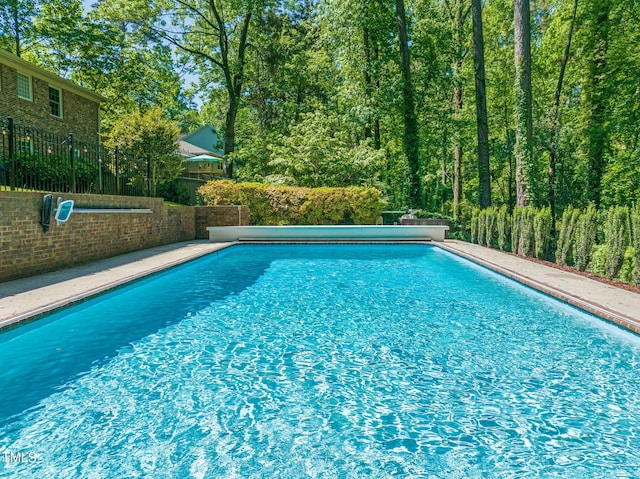 3420 Sheridan Dr, Durham, NC 27707 - view of pool with a fenced backyard