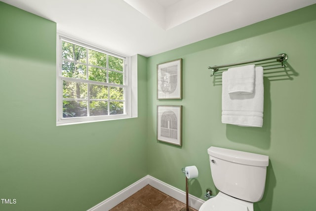 3420 Sheridan Dr, Durham, NC 27707 - bathroom featuring baseboards and toilet