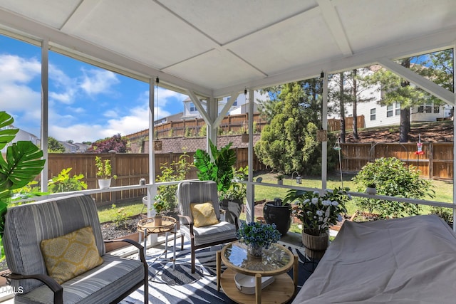 3801 Althorp Dr, Raleigh, NC 27616 - sunroom with plenty of natural light
