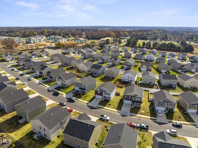 6858 Keeneland Dr, Whitsett, NC 27377 - bird's eye view with a residential view