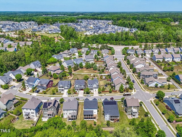 birds eye view of property featuring a residential view