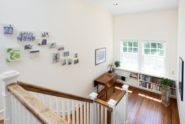 19 Oak Dr, Durham, NC 27707 - interior space with recessed lighting and hardwood / wood-style floors