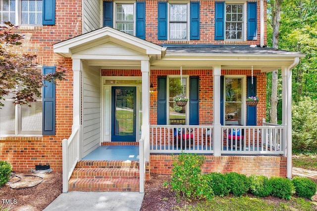 105 Wittenham Dr, Cary, NC 27519 - view of exterior entry with brick siding and covered porch