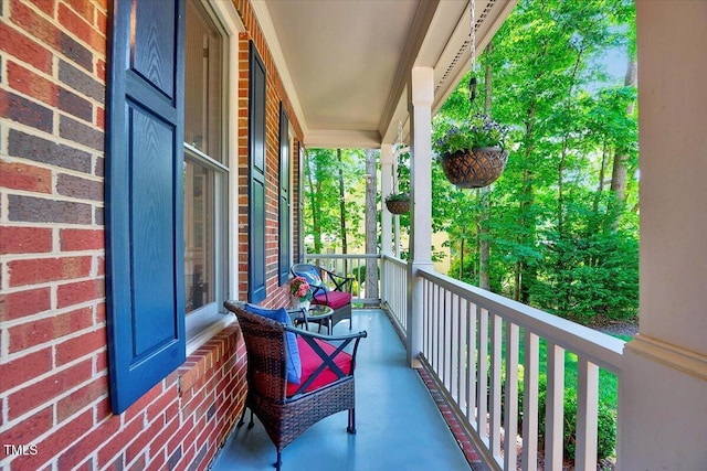 105 Wittenham Dr, Cary, NC 27519 - balcony featuring covered porch