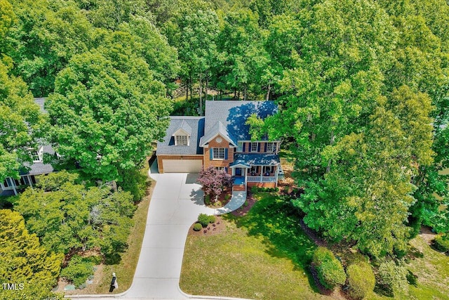 105 Wittenham Dr, Cary, NC 27519 - aerial view of property and surrounding area