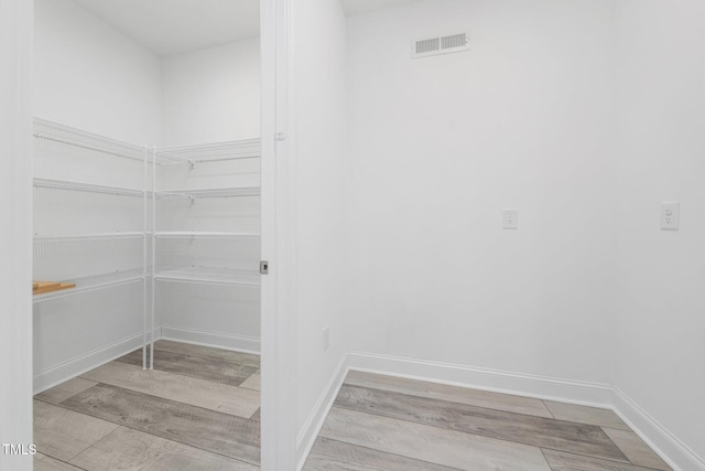 pantry featuring visible vents