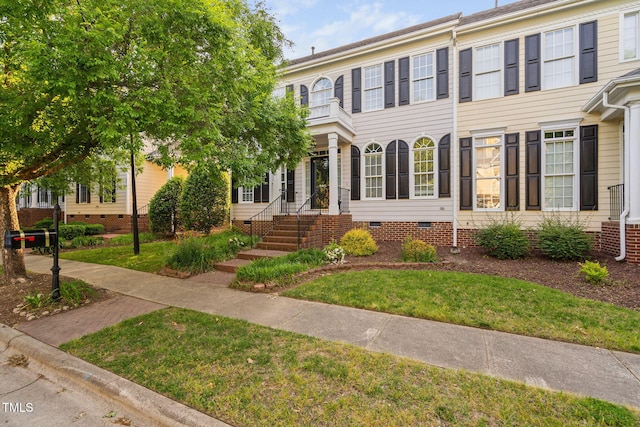 210 Presidents Walk Ln, Cary, NC 27519 - view of front of home featuring a front lawn and crawl space