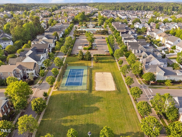 210 Presidents Walk Ln, Cary, NC 27519 - bird's eye view featuring a residential view