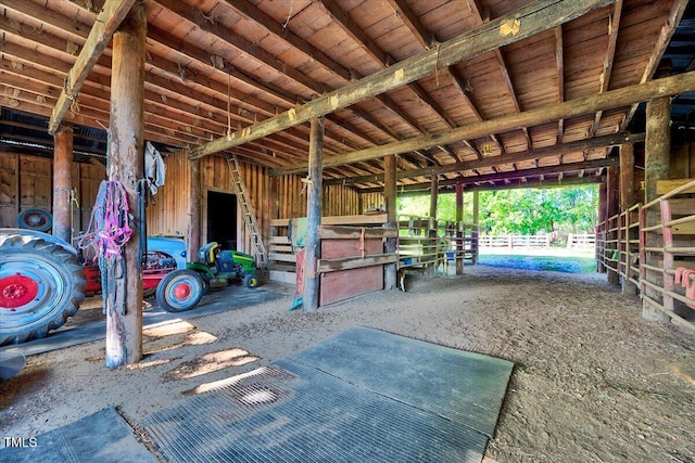 206 Kittys Ln, Erwin, NC 28339 - view of horse barn