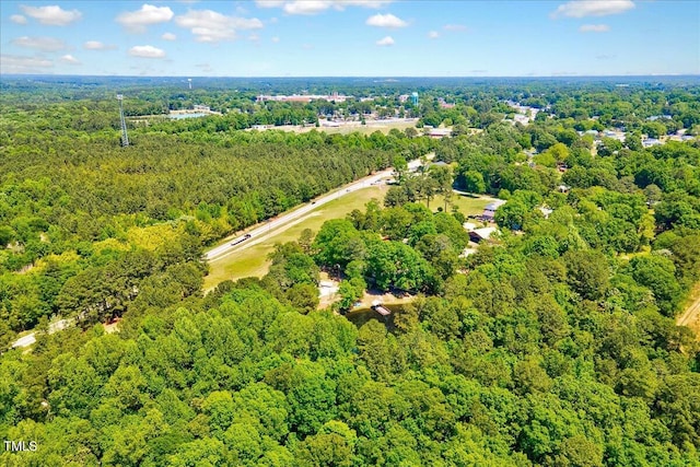 206 Kittys Ln, Erwin, NC 28339 - drone / aerial view featuring a view of trees