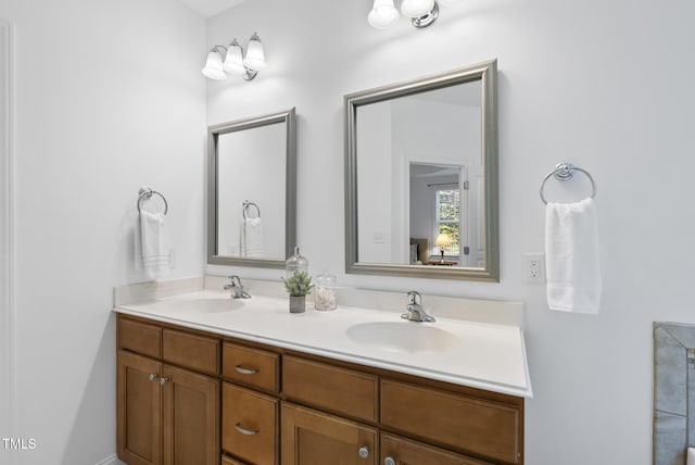 20 Paddy Ln, Youngsville, NC 27596 - bathroom with double vanity