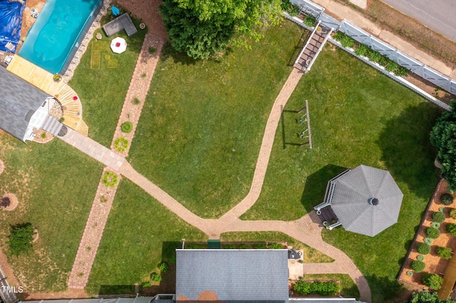 aerial view