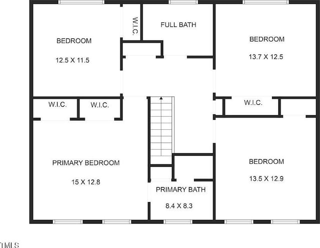 1213 Indian Trail Dr, Raleigh, NC 27609 - property floor plan