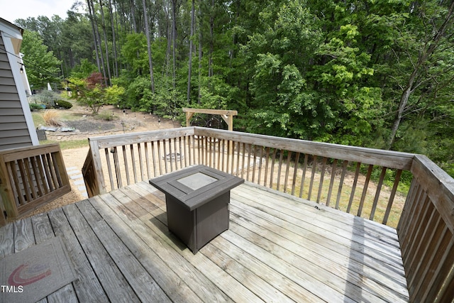 view of deck