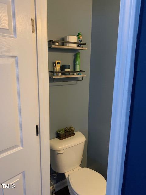 bathroom with toilet
