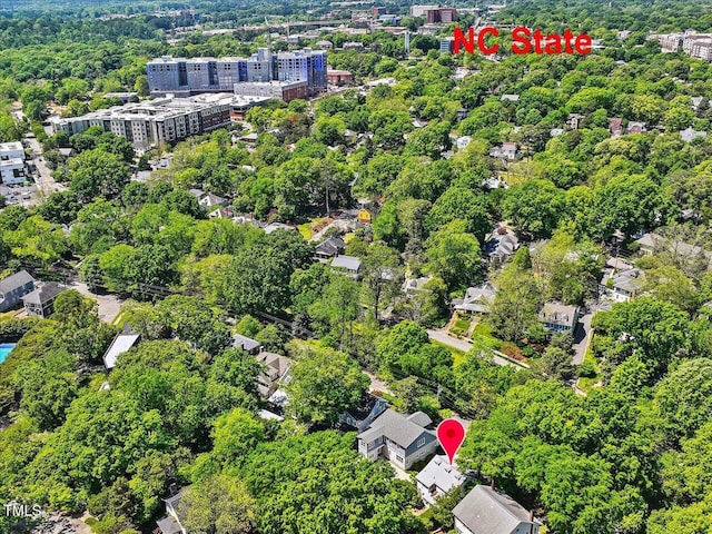 drone / aerial view