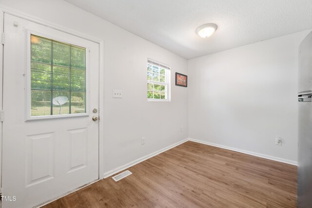 145 Mark St, Franklinton, NC 27525 - interior space featuring baseboards, wood finished floors, and visible vents