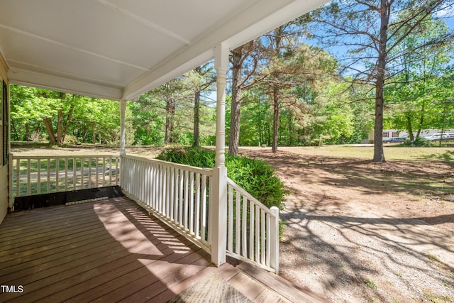 145 Mark St, Franklinton, NC 27525 - deck with a porch