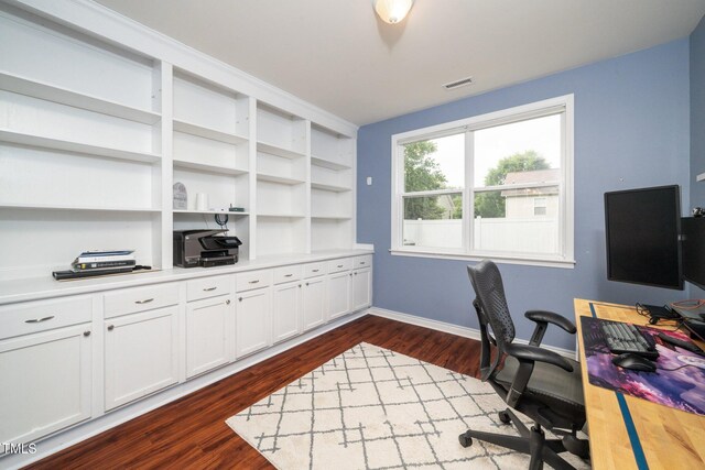 149 Cinder Cross Way, Garner, NC 27529 - office space with dark wood finished floors and baseboards