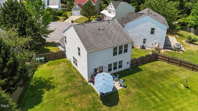 228 Honeywell Way, Fuquay Varina, NC 27526 - bird's eye view
