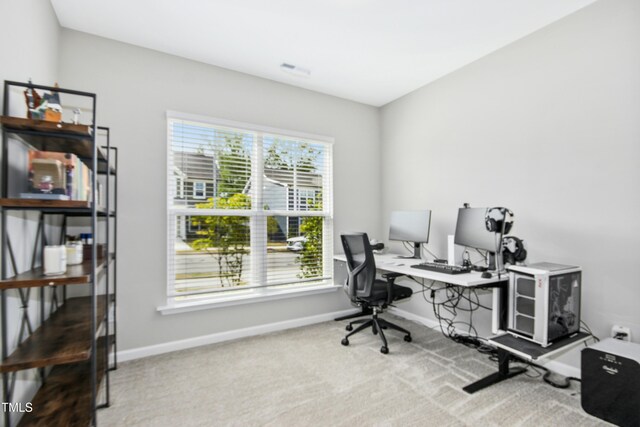 5009 Megara Run, Raleigh, NC 27603 - carpeted office featuring plenty of natural light and baseboards