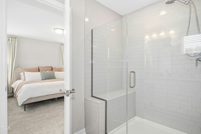 5009 Megara Run, Raleigh, NC 27603 - ensuite bathroom with a stall shower